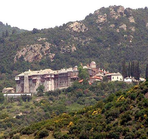 Greece Kariai Xeropotamou Monastery Xeropotamou Monastery Kariai - Kariai - Greece