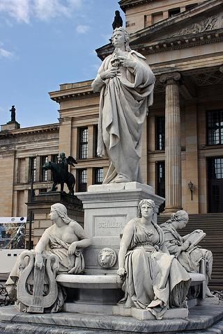 Germany Berlin Friedrich Schiller Monument Friedrich Schiller Monument Berlin - Berlin - Germany