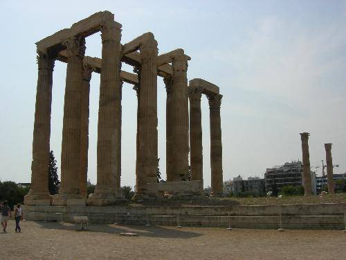 Greece Athens Zeus Olympic Temple Zeus Olympic Temple Attica - Athens - Greece