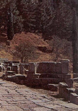 Greece Delfoi Sacred Road Sacred Road Delfoi - Delfoi - Greece