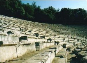 Greece Arkhaia Epidauros Sanctuary Sanctuary Arkhaia Epidauros - Arkhaia Epidauros - Greece