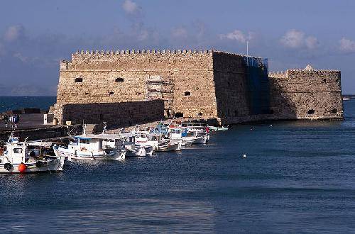 Greece Heraklion Koules Venetian Fortress Koules Venetian Fortress Crete - Heraklion - Greece
