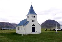 Iceland Saudarkrokur  The Church The Church Saudarkrokur - Saudarkrokur  - Iceland