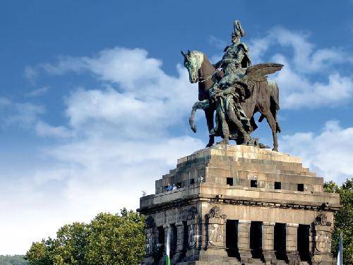 Germany Koblenz Deutsches Eck Deutsches Eck Rheinland-pfalz - Koblenz - Germany