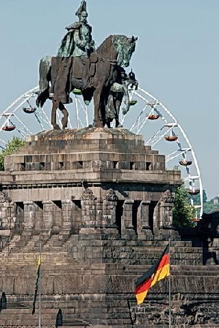 Germany Koblenz Deutsches Eck Deutsches Eck Rheinland-pfalz - Koblenz - Germany