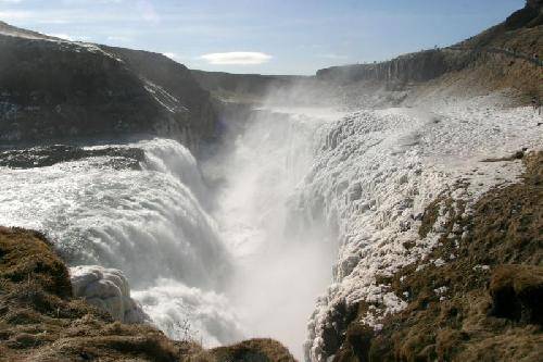 Iceland  Gullffos Waterfall Gullffos Waterfall Sudurland -  - Iceland
