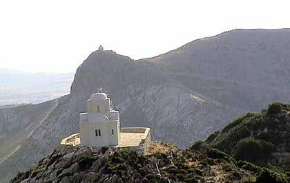 Greece Thira Prophet Elias Monastery Prophet Elias Monastery South Aegean - Thira - Greece