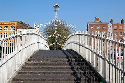 Ireland Dublin Ha´penny Bridge Ha´penny Bridge Dublin - Dublin - Ireland