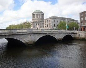 Ireland Dublin O´Donovan Rossa Bridge O´Donovan Rossa Bridge Ireland - Dublin - Ireland