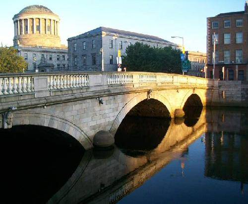 Ireland Dublin O´Donovan Rossa Bridge O´Donovan Rossa Bridge Ireland - Dublin - Ireland