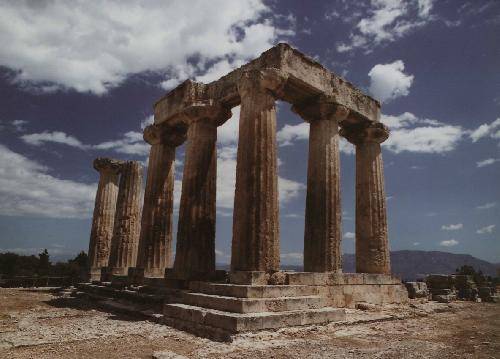 Greece Delfoi Apollo Temple Apollo Temple Delfoi - Delfoi - Greece