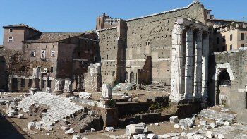 Italy Rome Augustus Forum Augustus Forum Augustus Forum - Rome - Italy
