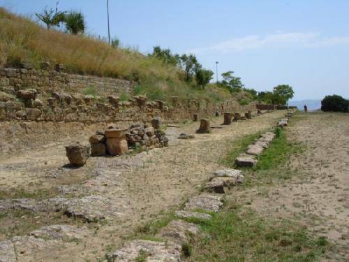 Italy Aidone Morgantina Morgantina Enna - Aidone - Italy