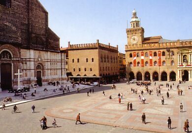 Italy Castel Guelfo Di Bologna Piazza  Maggiore Piazza  Maggiore Castel Guelfo Di Bologna - Castel Guelfo Di Bologna - Italy