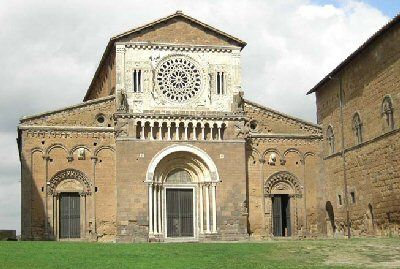 Italy Tuscania Saint Peter Church Saint Peter Church Viterbo - Tuscania - Italy