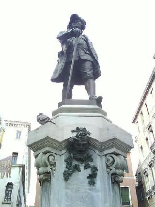 Italy Venice Carlo Goldoni Monument Carlo Goldoni Monument Venezia - Venice - Italy