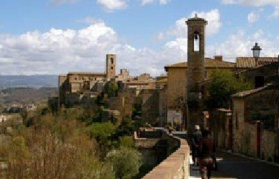 Italy Montalcino Piazza del Popolo Square Piazza del Popolo Square Montalcino - Montalcino - Italy