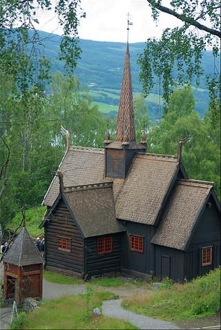 Norway Lom Garmo Church Garmo Church Lom - Lom - Norway