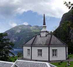 Norway Geiranger Geiranger Church Geiranger Church More Og Romsdal - Geiranger - Norway