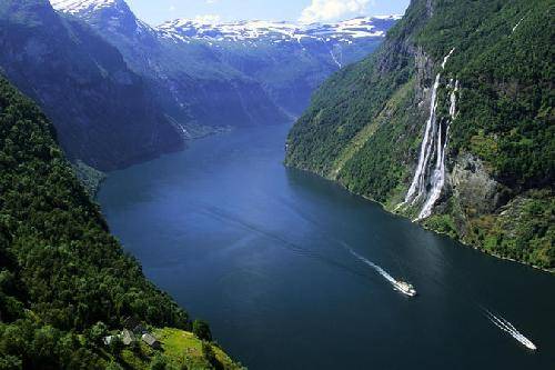 Norway Geiranger View of the Fjord View of the Fjord More Og Romsdal - Geiranger - Norway