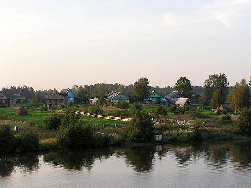 Russia Vologda  Kovzha River Kovzha River Vologda - Vologda  - Russia