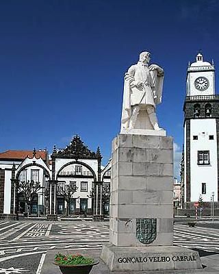 Portugal Ponta Delgada Goncalo Velho Cabral Square Goncalo Velho Cabral Square Portugal - Ponta Delgada - Portugal