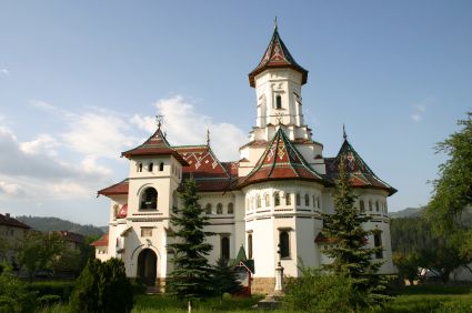 Romania Gura Humorului  Voronet Monastery  Monastery Voronet Monastery  Monastery Gura Humorului - Gura Humorului  - Romania