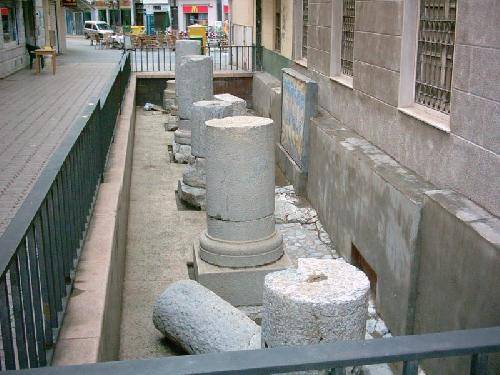 Spain Cartagena Roman Column Roman Column Cartagena - Cartagena - Spain