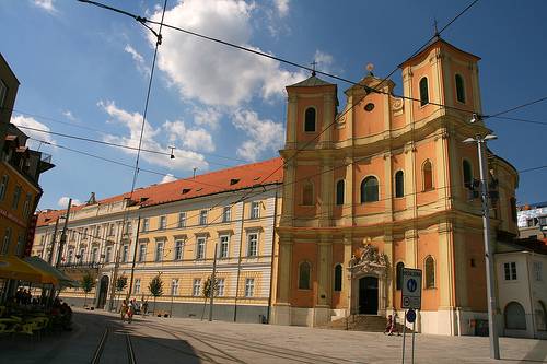 Slovakia Bratislava  Holy Trinity Church Holy Trinity Church Slovakia - Bratislava  - Slovakia