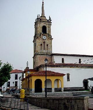 Spain Colunga San Cristobal el Real Church San Cristobal el Real Church Asturias - Colunga - Spain