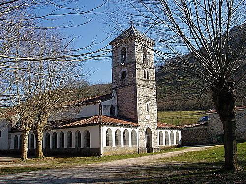 Spain Benia de Onís Santa Eulalia Parish Church Santa Eulalia Parish Church Asturias - Benia de Onís - Spain