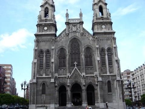 Spain Aviles Santo Tomas de Cantorbery Church Santo Tomas de Cantorbery Church Asturias - Aviles - Spain