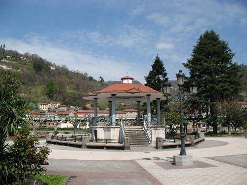 Spain El Entrego Bandstand Bandstand El Entrego - El Entrego - Spain