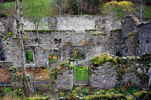 Spain Orbaitzeta Ruins of the Royal  Ammunition Factory Ruins of the Royal  Ammunition Factory Orbaitzeta - Orbaitzeta - Spain