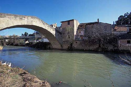 Spain ESTELLA la Carcel Bridge la Carcel Bridge ESTELLA - ESTELLA - Spain