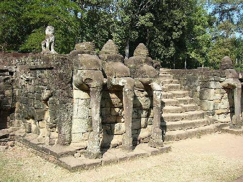 Cambodia Angkor The Elephants Terrace The Elephants Terrace Angkor - Angkor - Cambodia