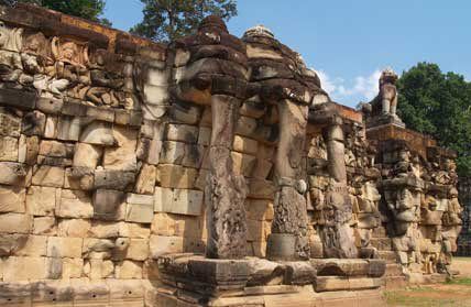 Cambodia Angkor The Elephants Terrace The Elephants Terrace Angkor - Angkor - Cambodia