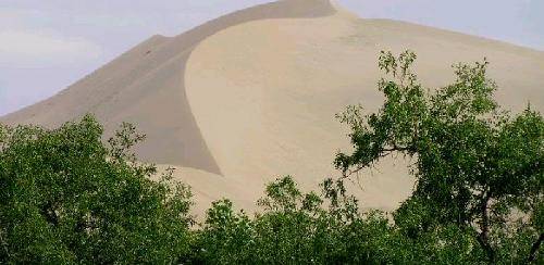 China Dunhuang Sound Sand Mountain Sound Sand Mountain Gansu - Dunhuang - China