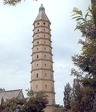 China Yinchuan  Chengtian Pagoda Chengtian Pagoda Ningxia - Yinchuan  - China