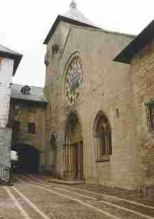 Spain Roncesvalles Collegiate Church Collegiate Church Navarra - Roncesvalles - Spain