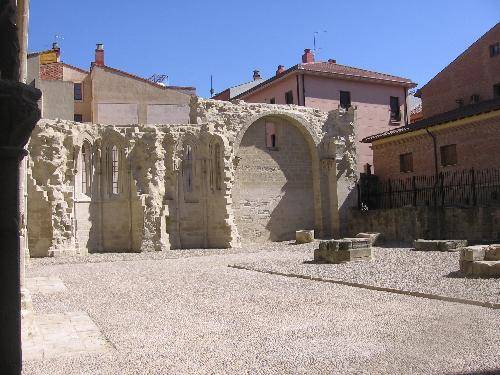 Spain Viana Ruins of The Church of San Pedro Ruins of The Church of San Pedro Spain - Viana - Spain