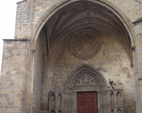 Spain Sangüesa San Salvador Church San Salvador Church Sangüesa - Sangüesa - Spain