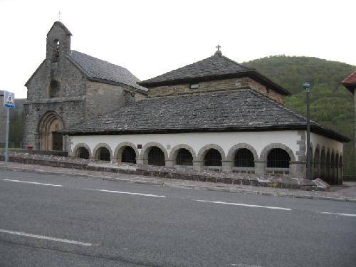 Spain Roncesvalles Sancti Spiritus Chapel Sancti Spiritus Chapel Roncesvalles - Roncesvalles - Spain
