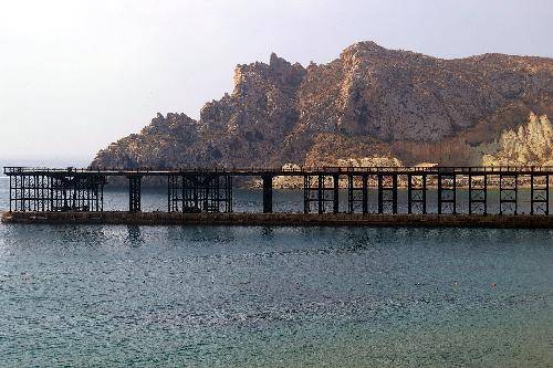 Spain Aguilas el Hornillo Pier el Hornillo Pier Aguilas - Aguilas - Spain