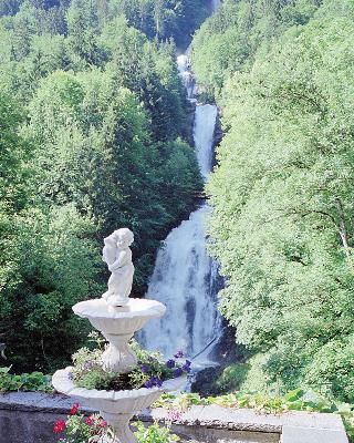 Switzerland Brienz Giessbach Waterfalls Giessbach Waterfalls Brienz - Brienz - Switzerland