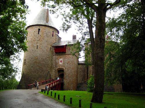 United Kingdom Cardiff  Coch Castle Coch Castle Wales - Cardiff  - United Kingdom