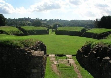 United Kingdom Cardiff  Caerleon Roman Fortress Caerleon Roman Fortress Wales - Cardiff  - United Kingdom