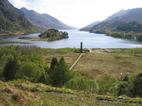 United Kingdom Glenfinnan Glenfinnan Monument Glenfinnan Monument Glenfinnan - Glenfinnan - United Kingdom