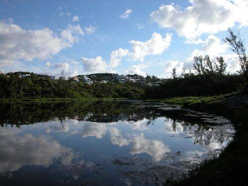 Bermuda Harrington Sound Spittal Pond Spittal Pond Bermuda - Harrington Sound - Bermuda