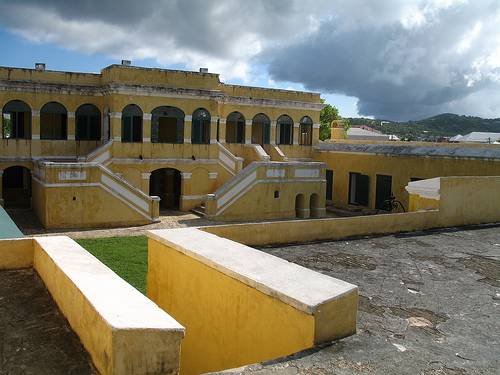 U. S. Virgin Islands Christiansted  Christianvaern Fort Christianvaern Fort Saint Croix - Christiansted  - U. S. Virgin Islands